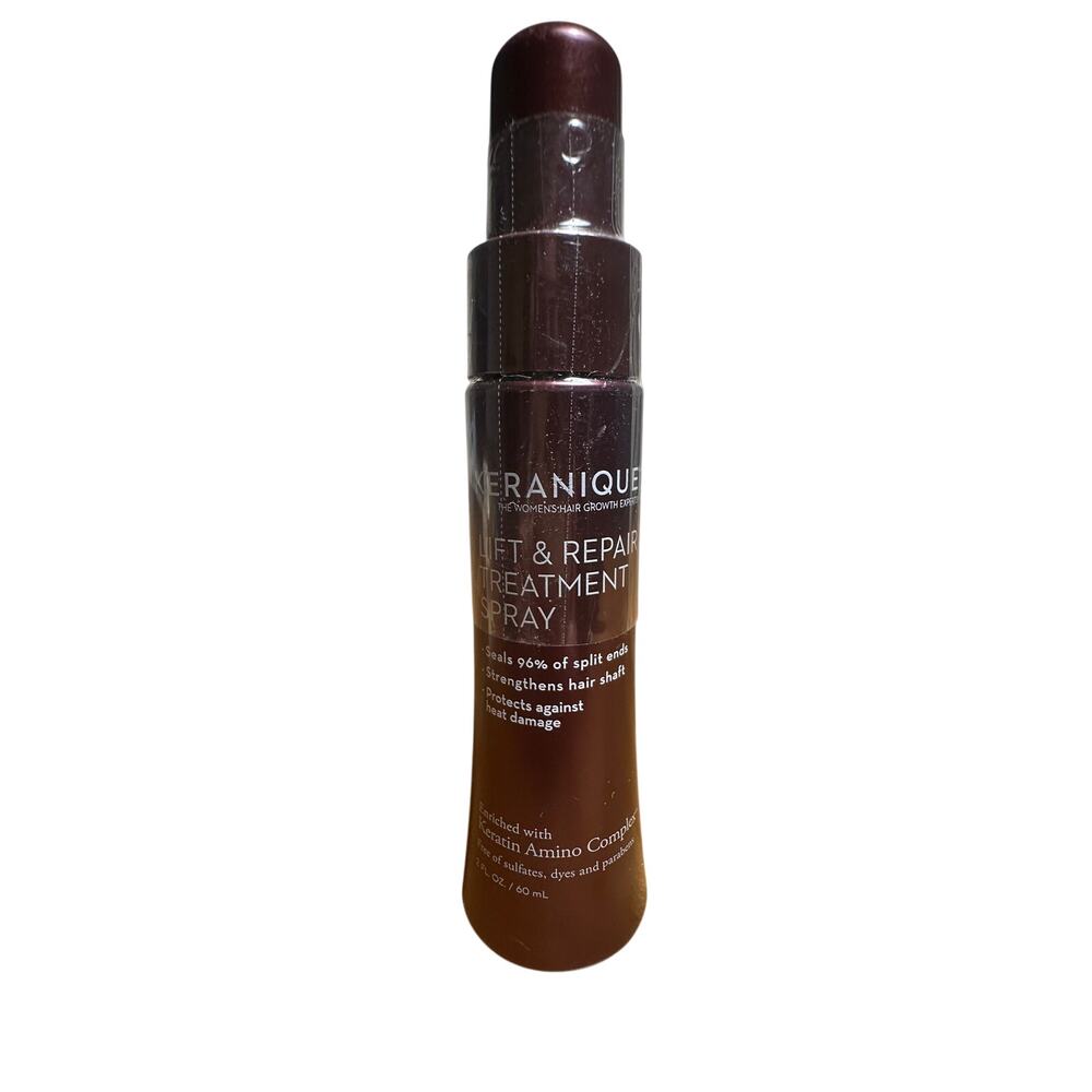 Keranique Lift & Repair Treatment Spray SEALED Keratin Amino Complex 2 fl oz E7